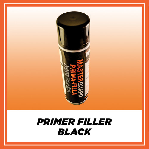 Black high build plastic - black,