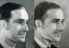 Pencil Portraits, Hand-Drawn