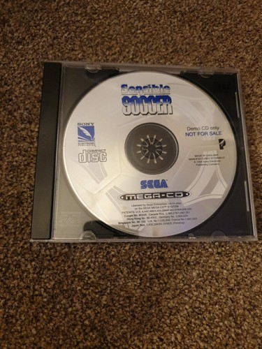 Sega mega sensible soccer - cd,