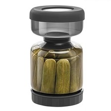 Hourglass Pickle Jar with