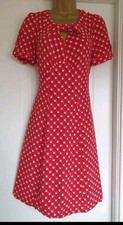 Vintage 1940s WW2 Style Red