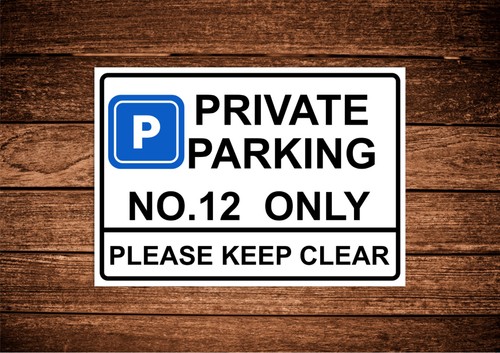 Private parking sign - parking,