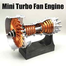Turbofan Engine Model Plastic Scientific Experiment Jet Aircraft Engine Models