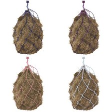 ROMA 36" HAYNET HAY NET LARGE HOLED 4" MESH HOLES + RINGS STRONG POLY 6.5Kg