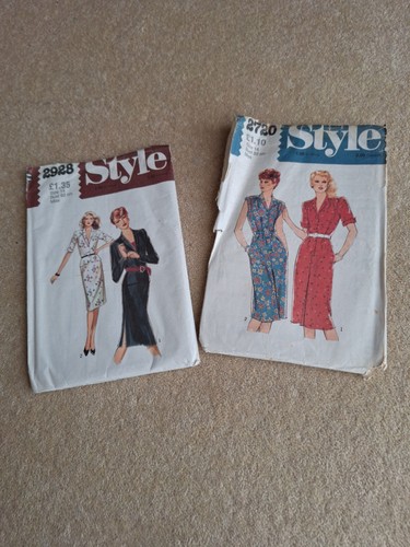 Vintage 1970s sewing patterns