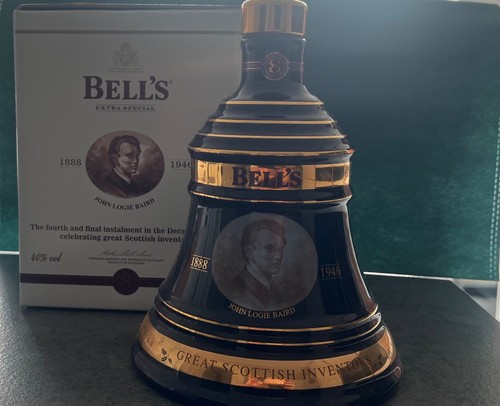Empty bells whisky decanter - whisky, &
