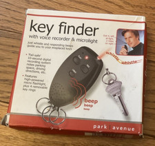 Key Finder New In Box Voice & Microlight Park Avenue EB Brands UPC 0021276025184