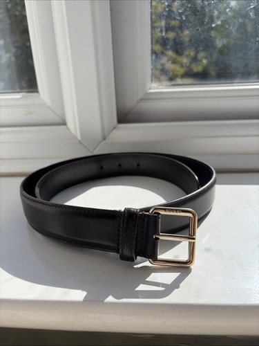 Gucci brown leather belt - gucci,