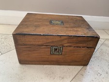 Antique Wooden Work Box