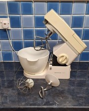 Kenwood Chef KM201 Mixer with Dough Hook, Balloon Whisk & K-Beater