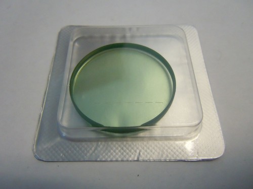 Green glass mineral crystal - green,