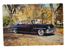 1950 Lincoln Bubble Top Presidential Car Ford Museum 1980s Postcard Cancel Stamp