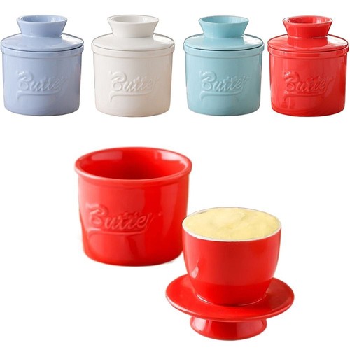 Butter bell crock with lid - with,