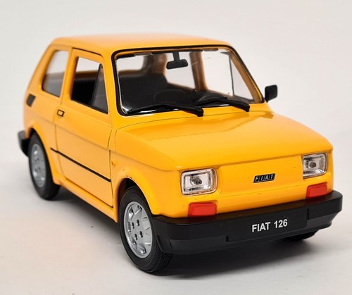 Nex fiat 126 - 1/24, yellow