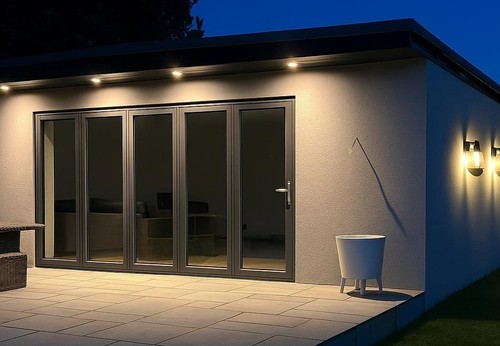 Anthracite grey bifold - 4m,