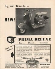 1956 NSU Prima Deluxe Scooter