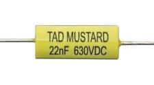 60s/70s Style Mustard Capacitors Film-to-Oil Alu/PE Design Mullard/Phillips