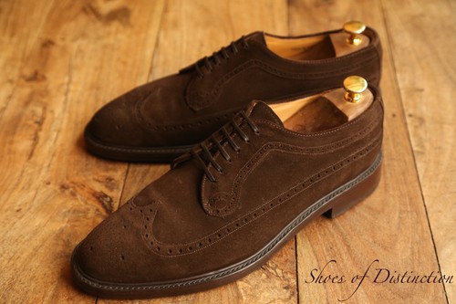 Tricker hackman brown suede - brown,