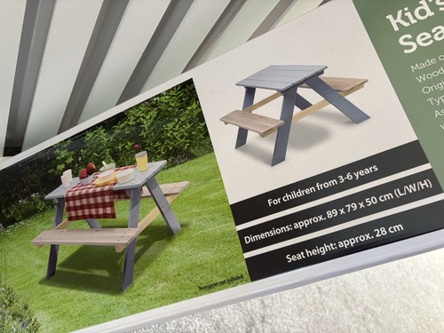 Children wooden picnic - wooden,