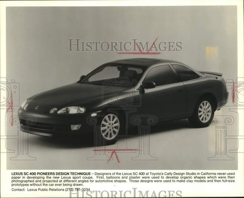 1991 press photo lexus - 1991, sc