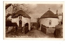 Cornwall. Round Houses, Veryan. R/P by Hawke of Helston. Posted.