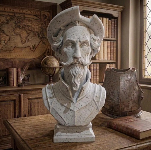 Don quixote bust - don,