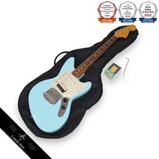 Fender Japan JAG70 SBL JagStang Electric Guitar Sonic Blue Made 200204