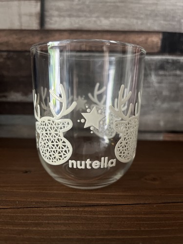 Nutella christmas glass - nutella,