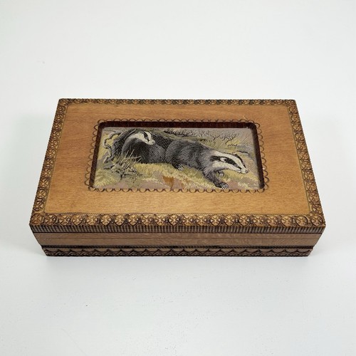 Vintage wooden box - vintage, with