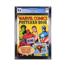 Marvel Comics Postcard Book / CGC 9.6 WP / 1978 / Nostalgia Inc Magazine