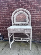 Vintage Wicker Dressing Table