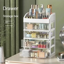 5 Tiers Makeup Organizer Cosmetic Storage Box Clear Rack Perfume Display Stand