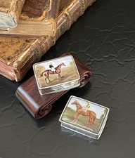 Rare Pair English Sterling