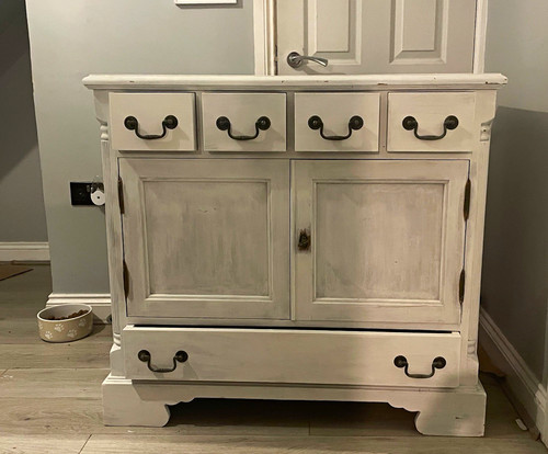 White painted freestanding - white,