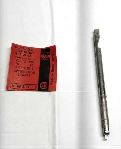 Bsr stacking spindle - stacking, vintage