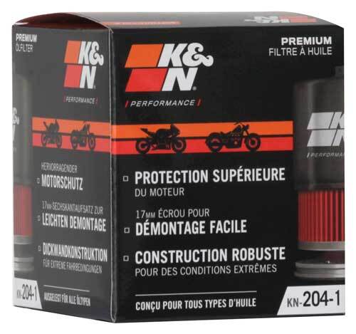 Oil filter with spin on - k&n,