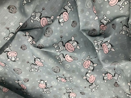 Poly cotton patterned dress - poly,