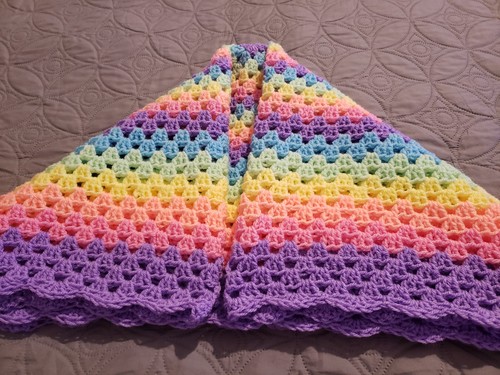 Bright rainbow hand - (ml),