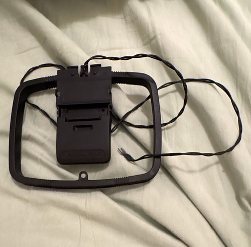 Loop antenna black with - am,