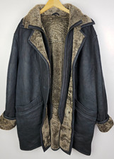 REAL SHEEPSKIN SHEARLING COAT
