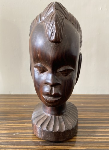 Vtg wood carved - vtg, tribal