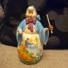 Disney Traditions Fairy Godmother Cinderella 'Bibbidi Bobbidi Yule' Snowman