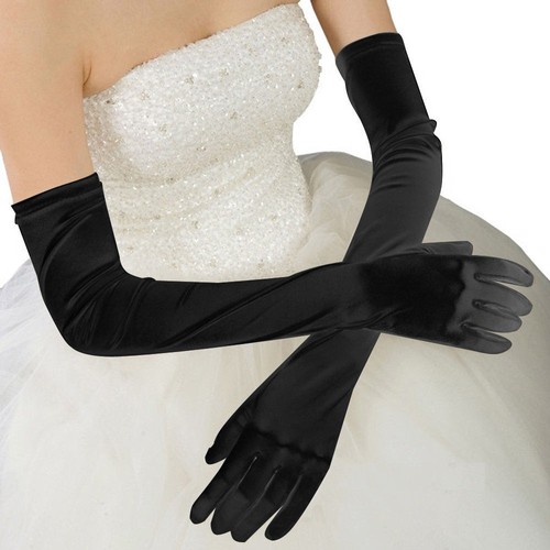Long opera party 20s satin - long,