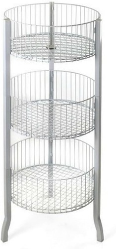 Level wire basket display - basket,