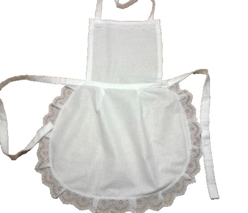 Ladies white full - , cotton