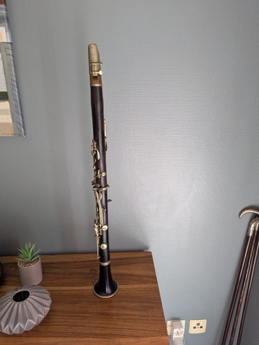 Clarinet antique wood ebony - clarinet,