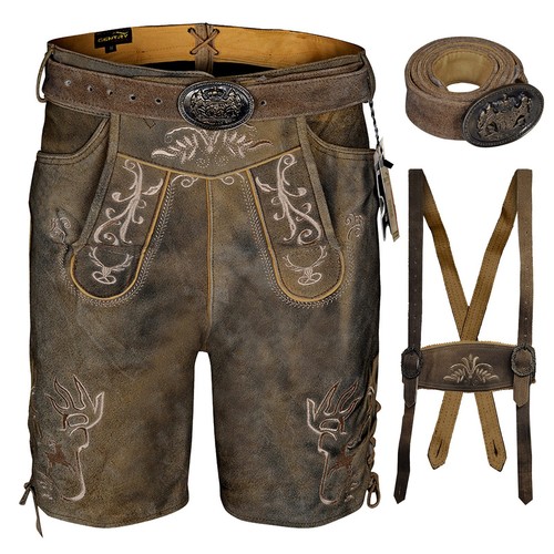 Oktoberfest costume suede - oktoberfest,