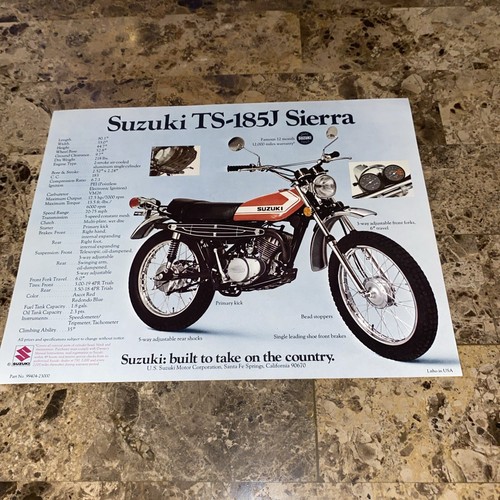 Original 1972 suzuki 185j - 1972, ts-185j