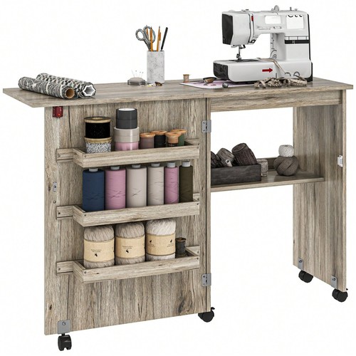 Folding sewing table drop - sewing, leaf