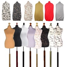 Floral Female Tailor Dressmakers Dummy Mannequin with stand